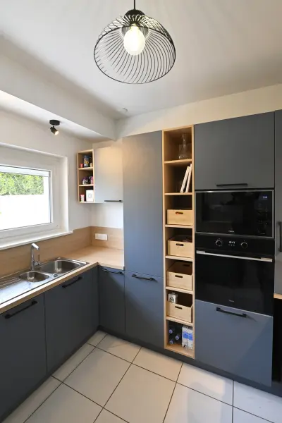 Cuisine moderne rénovée à Longnes — photo 9